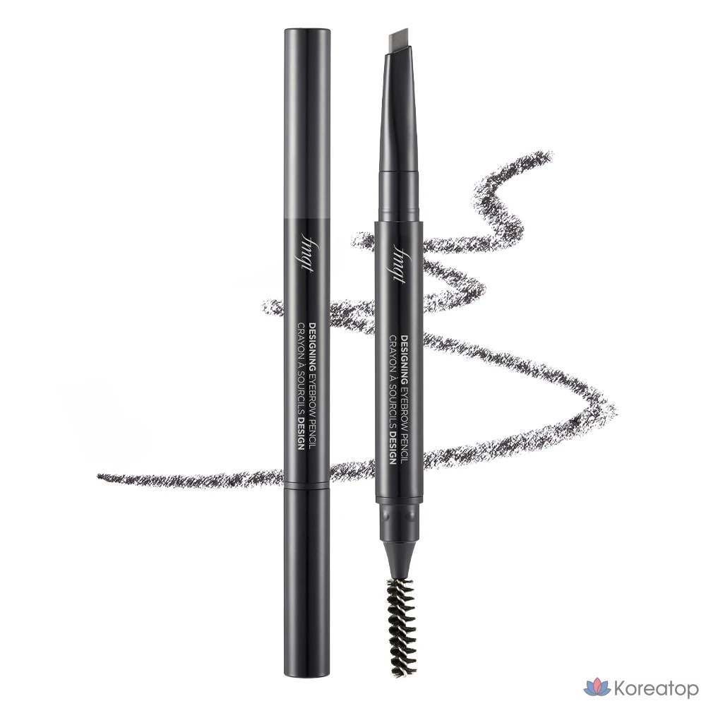 Карандаш для бровей FMGT Designing Eyebrow Auto Pencil, оттенок 06 Dark Gray, 0.3 г, 1 шт.