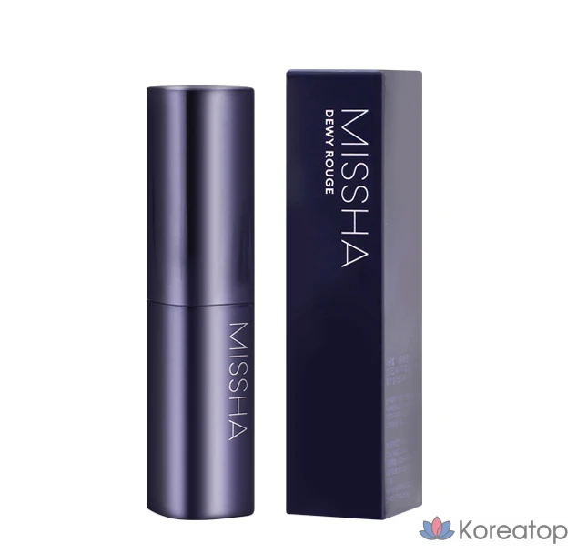 Губная помада Missha Dewy Rouge Lipstick, оттенок Dolly Coral, 1 шт., фото 4