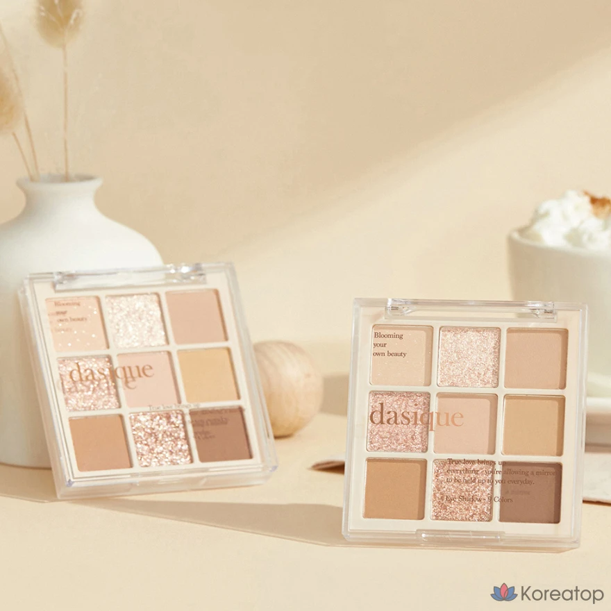 Тени для век Dasique Shadow Palette, оттенок 07 Milk Latte, 1 шт., фото 7