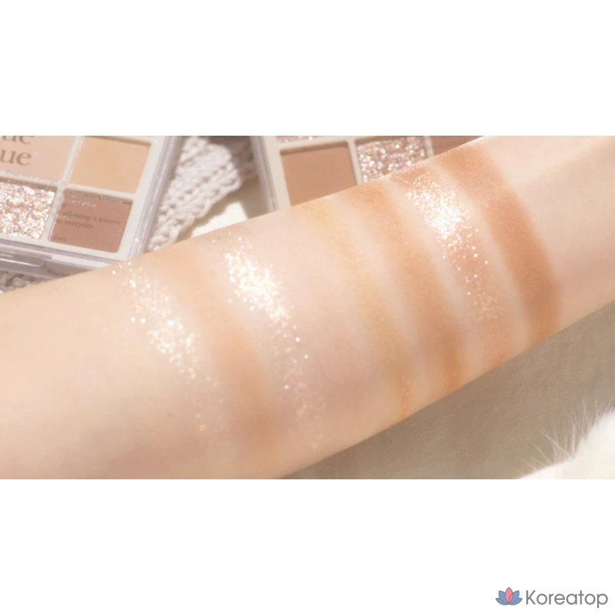 Тени для век Dasique Shadow Palette, оттенок 07 Milk Latte, 1 шт., фото 9