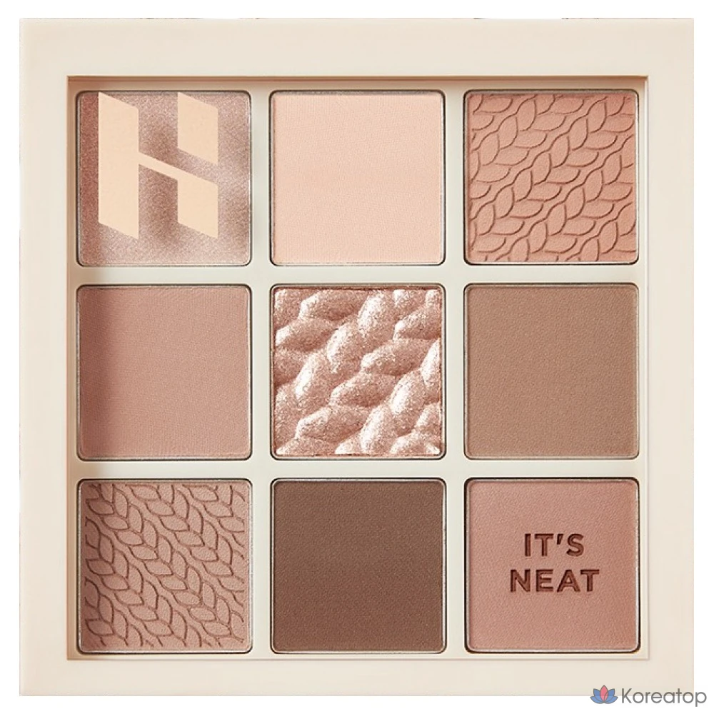 Палитра для век Holika Holika My Fave Mood Eye Palette, оттенок Knit Knit, 1 шт.