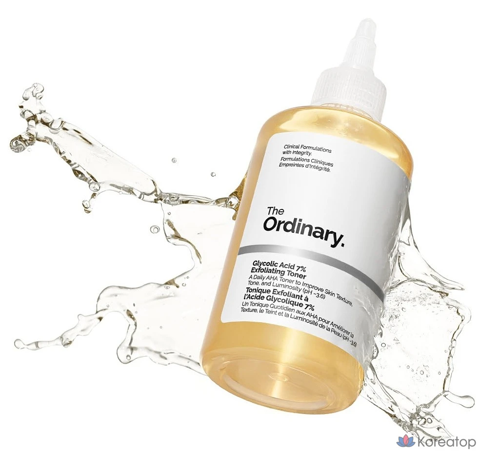 Тонер The Ordinary Glycolic Acid 7% Exfoliating Toner, 240 мл, 1 шт., фото 4