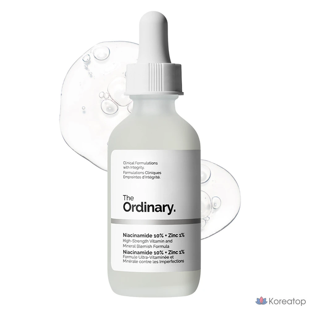 Эссенция The Ordinary Niacinamide 10% + Zinc 1%, 60 мл, 1 шт.