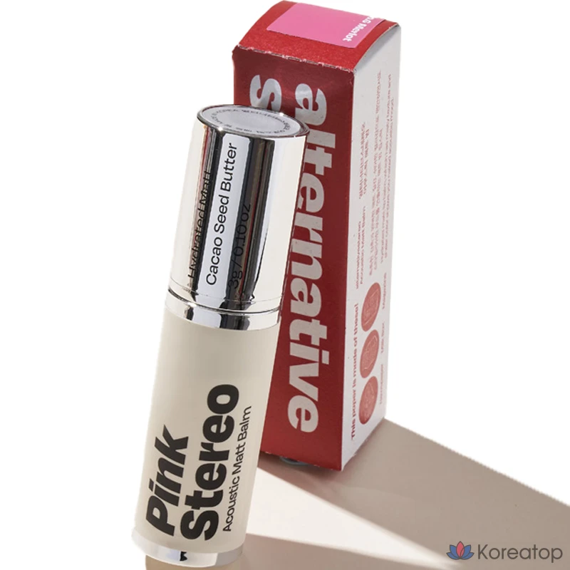 Бальзам для губ ALTERNATIVE STEREO Acoustic Matte Balm Lipstick, оттенок Pink Stereo, 1 шт.