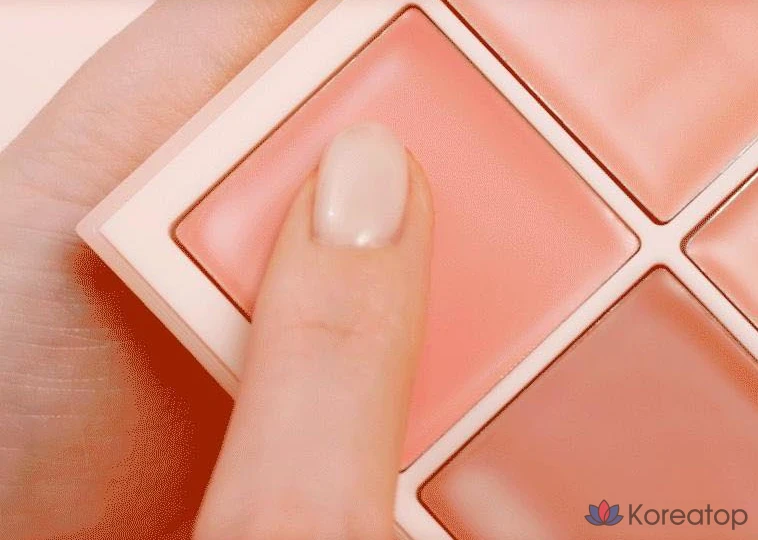 Румяна Dasique Blending Mood Cheek, оттенок 18 Milky Apricot, 8 г, 1 шт., фото 4