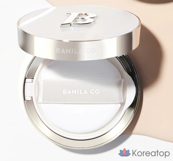 Кушон-основа Banila Co Cover Lasting Ultimate White Cushion Foundation, оттенок 22 Natural, 14 г + 14 г, 1 шт., фото 2