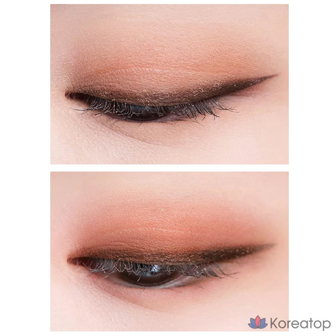 Палетка теней для век ROM&ND Better Than Eyes Eyeshadow Palette, оттенок M01 Dried Apple Blossom, 1 шт., фото 3