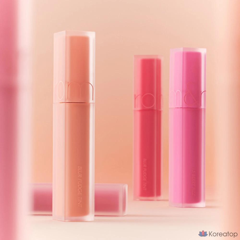 Тинт для губ ROM&ND Blur Fudge Tint, оттенок 13 Cooling Up, 1 шт., фото 4