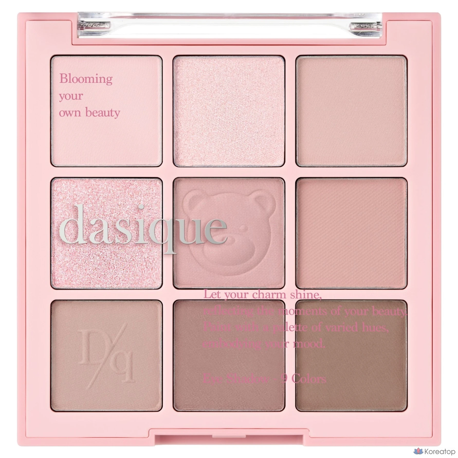Тени для век Dasique Shadow Palette, оттенок 29 Mauve Bear, 1 шт.