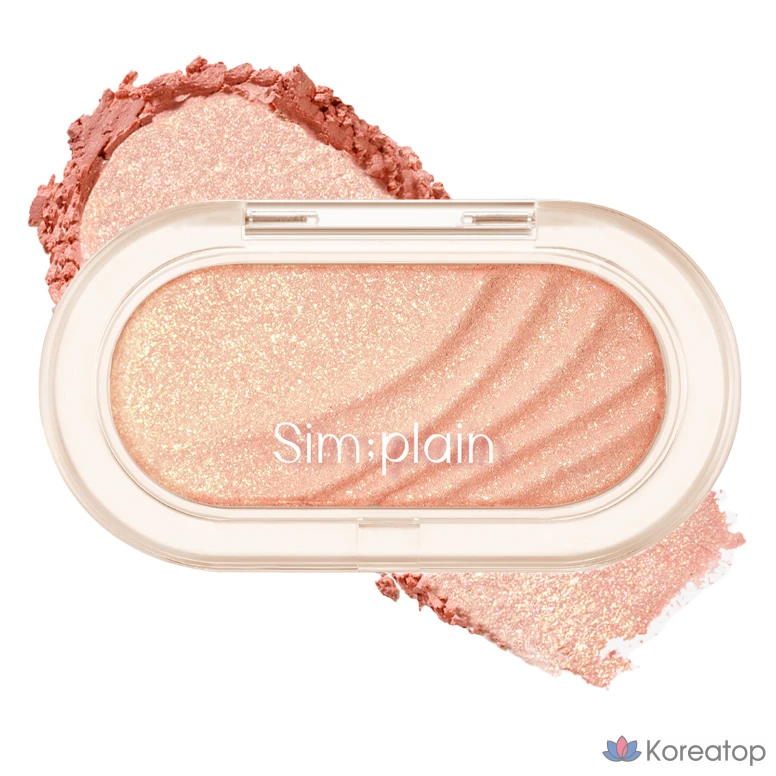 Румяна ROM&ND Simple Plain Glim On Cheek, оттенок 08 Desert Peach, 1 шт.