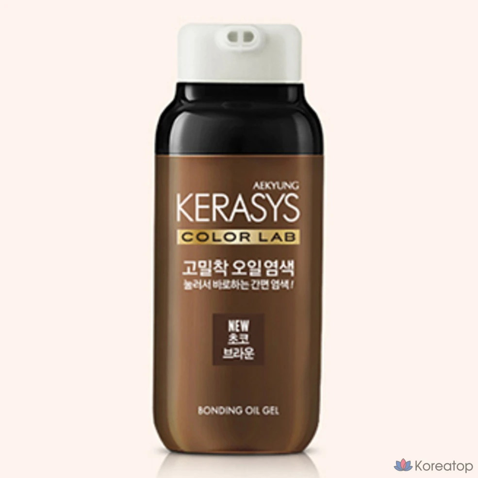 Окрашивающее масло KeraSys Color Lab High Adhesion Oil Dye, оттенок Choco Brown, 1 шт., фото 2