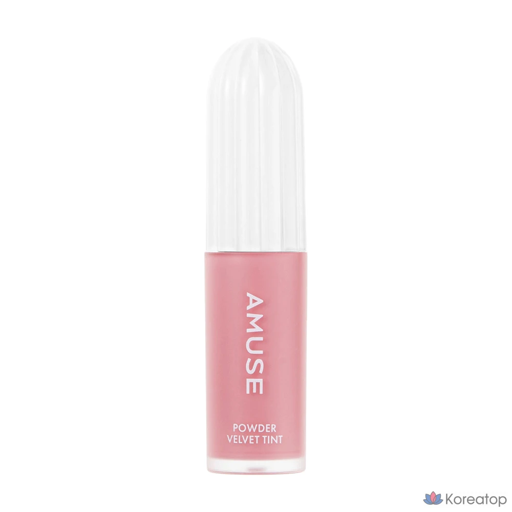 Тинт для губ AMUSE Powder Velvet Tint, оттенок 01 Rare Peach, 1 шт.