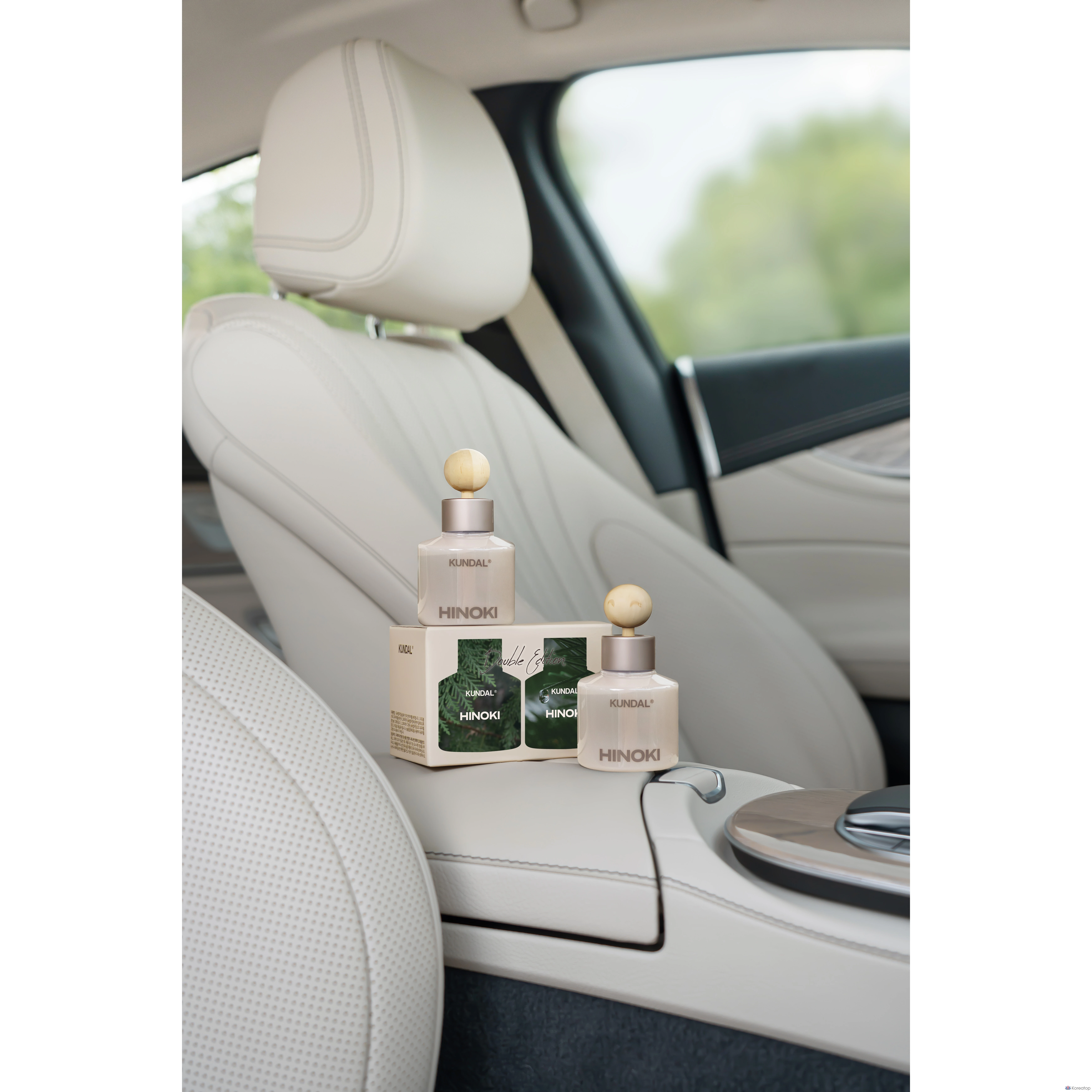 Ароматизатор для автомобиля Kundal Perfume Car Air Freshener, оттенок Hinoki, 75 мл, 2 шт., фото 6