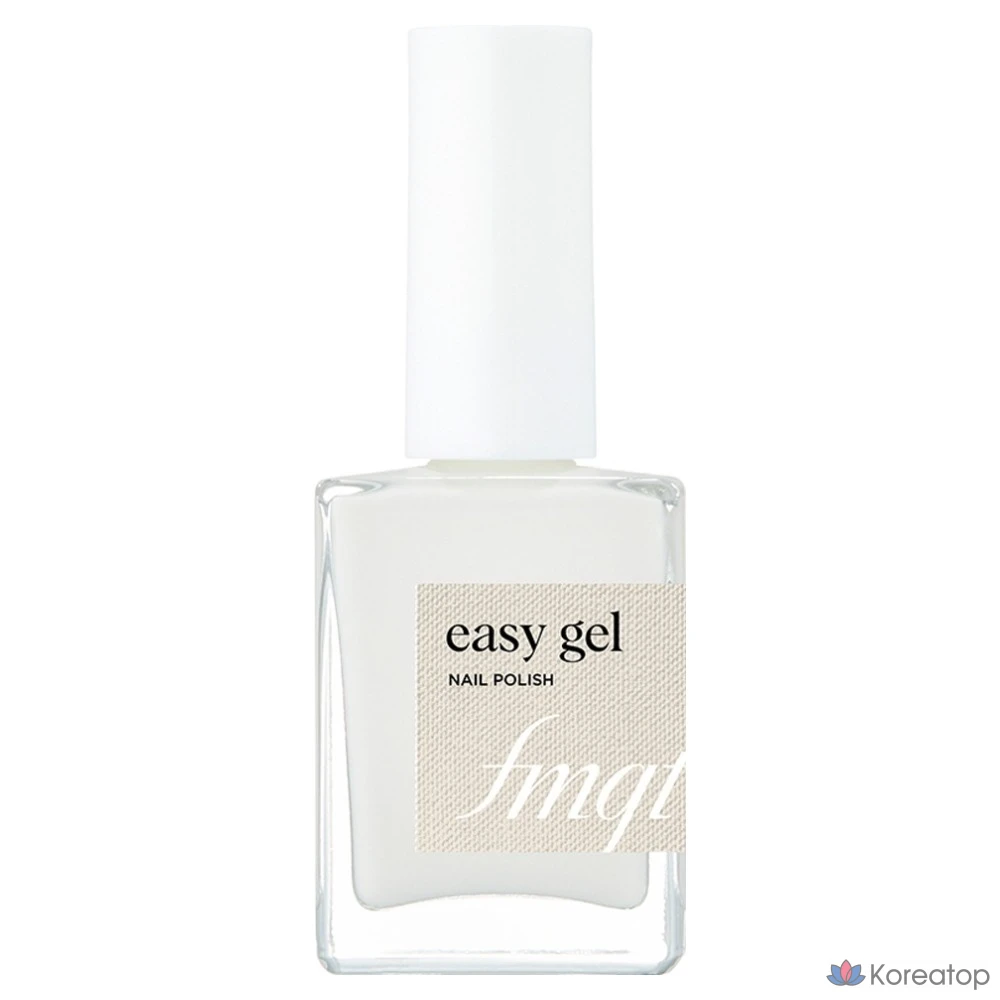 Лак для ногтей FMGT The Face Shop Easy Gel, оттенок 03 White Wish, 10 мл, 1 шт.