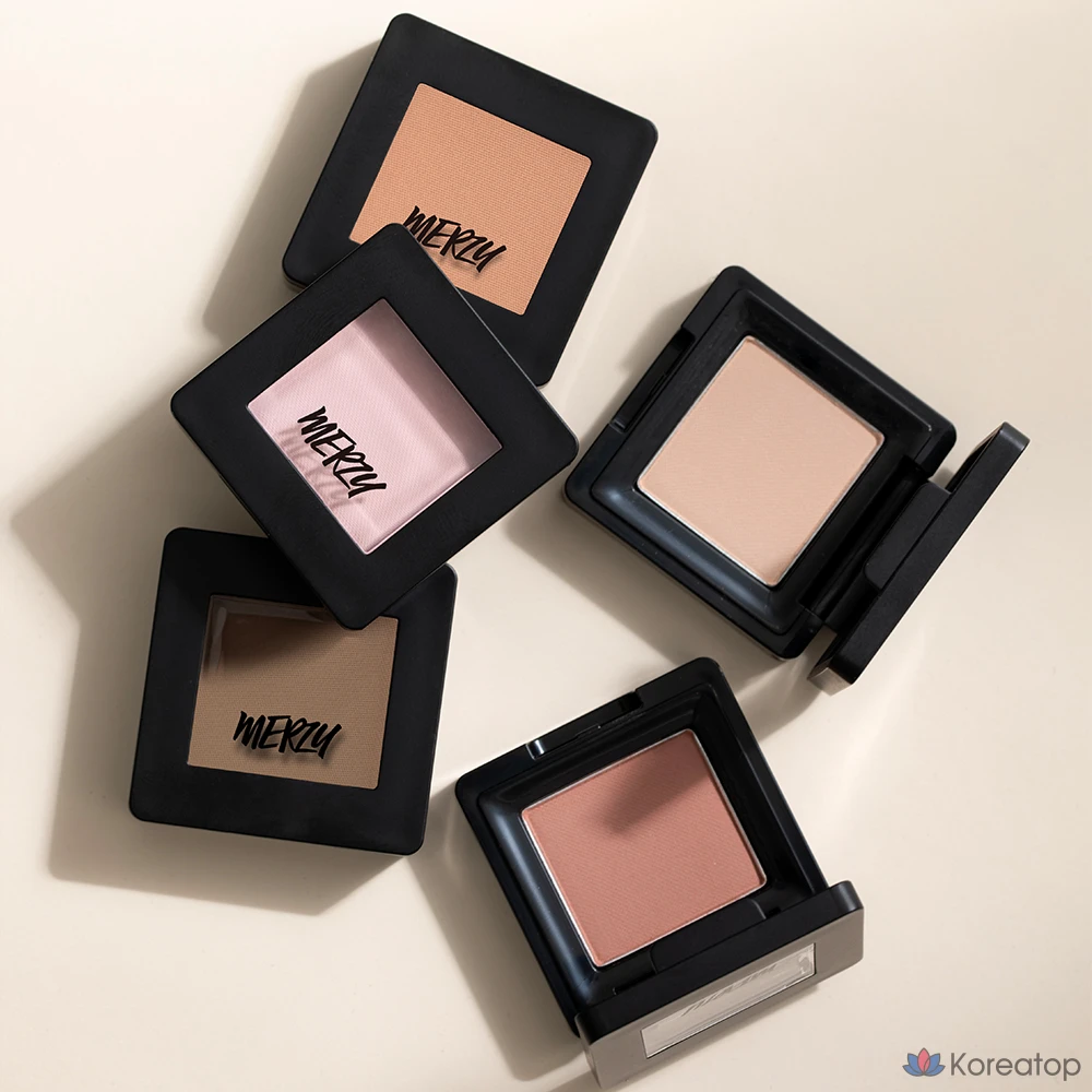 Тени для век MERZY The First Eyeshadow, оттенок E6 Lily Vanilla, 1 шт., фото 4