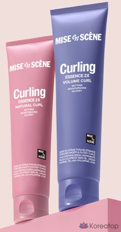 Эссенция-крем для волос Mise en Scene Curling Essence 2X Volume Curl Cream, 250 мл, 1 шт., фото 7