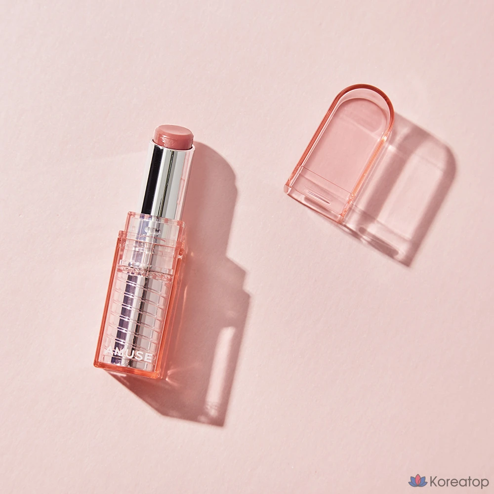 Бальзам для губ AMUSE Dew Lip Balm, оттенок 05 Salty Peach, 3.2 г, 1 шт.