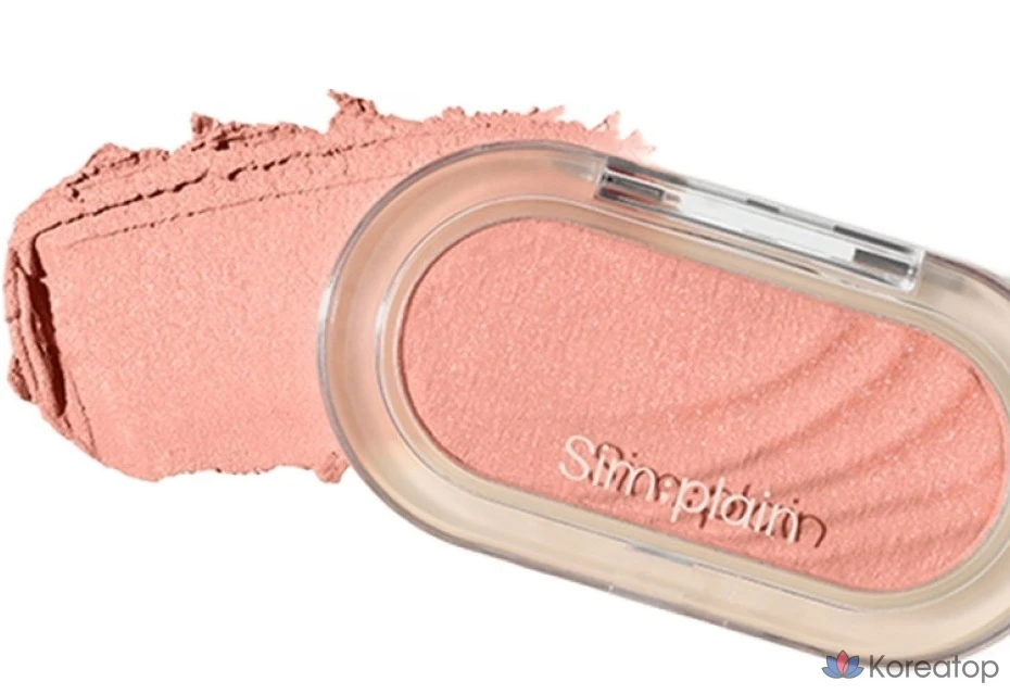 Румяна ROM&ND Simple Plain Glim On Cheek, оттенок 08 Desert Peach, 1 шт.