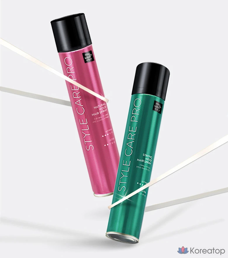 Лак для волос Mise en Scene Style Care Pro Strong Hold Hair Spray, 300 мл, 1 шт.