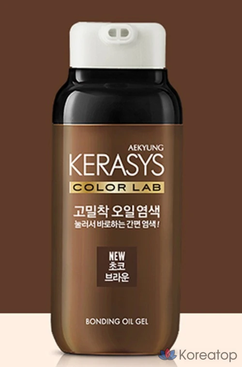 Окрашивающее масло KeraSys Color Lab High Adhesion Oil Dye, оттенок Choco Brown, 1 шт., фото 3