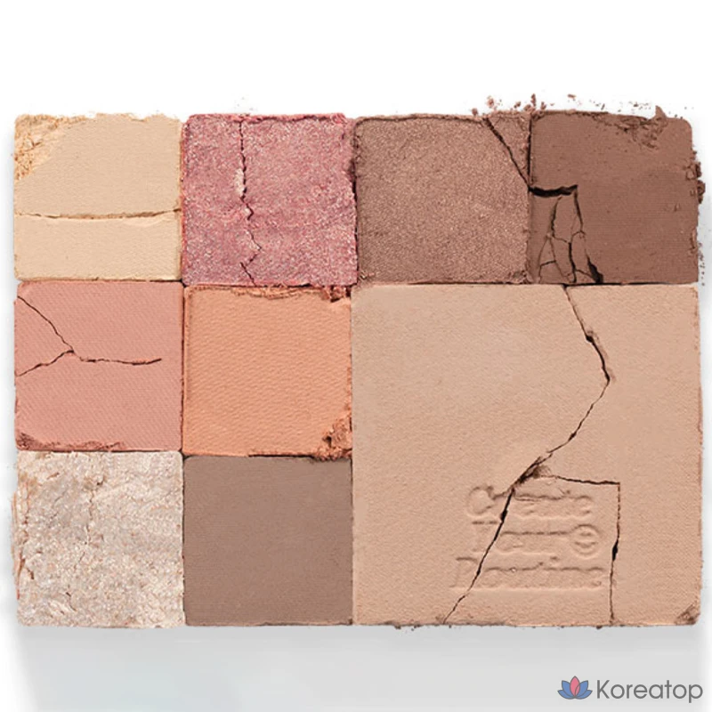 Палетка для век MERZY Your Routine Eye Palette, оттенок Sunshine Silhouette, 12.2 г, 1 шт., фото 4