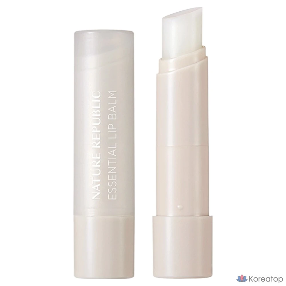 Бальзам для губ Nature Republic Essential Lip Balm, оттенок 02 Herb, 3.2 г, 1 шт.