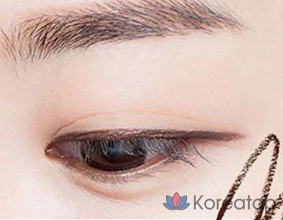 Подводка для глаз The Saem Eco Soul Powerproof Super Slim Eyeliner, оттенок Choco Brown, 0.1 г, 1 шт., фото 2