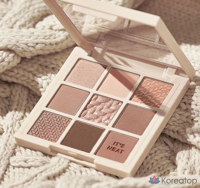 Палитра для век Holika Holika My Fave Mood Eye Palette, оттенок Knit Knit, 1 шт., фото 3
