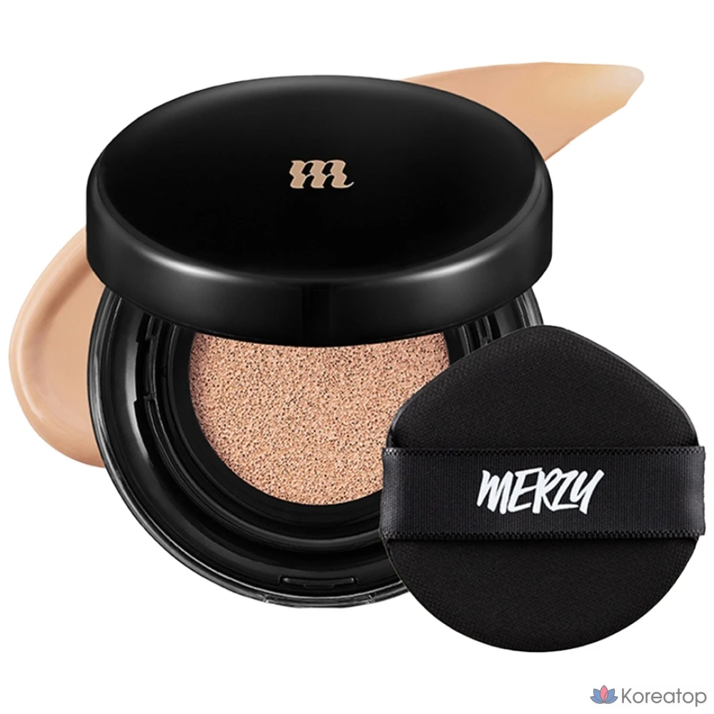 Кушон MERZY The Airy Thin Cover Cushion Foundation, оттенок AC3 Sand, 13 г, 1 шт.