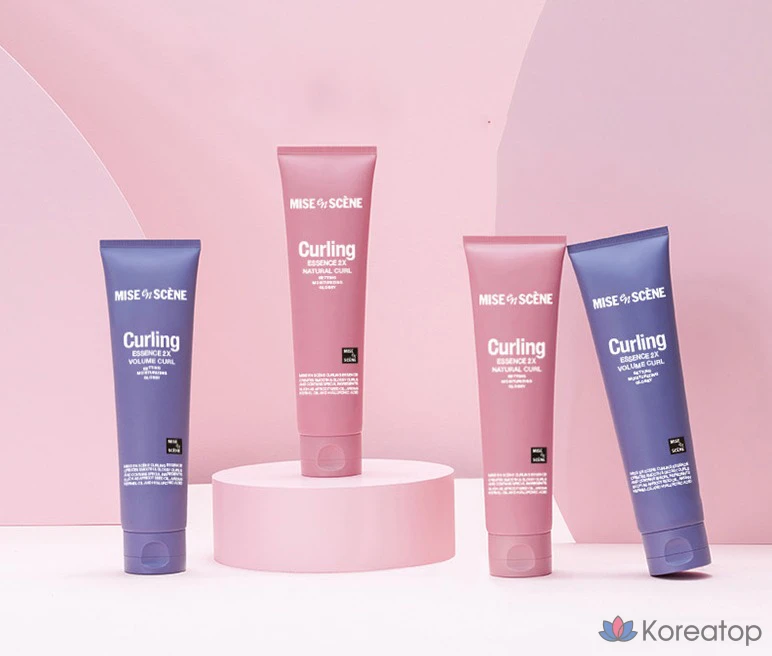 Эссенция-крем для волос Mise en Scene Curling Essence 2X Volume Curl Cream, 250 мл, 1 шт., фото 8