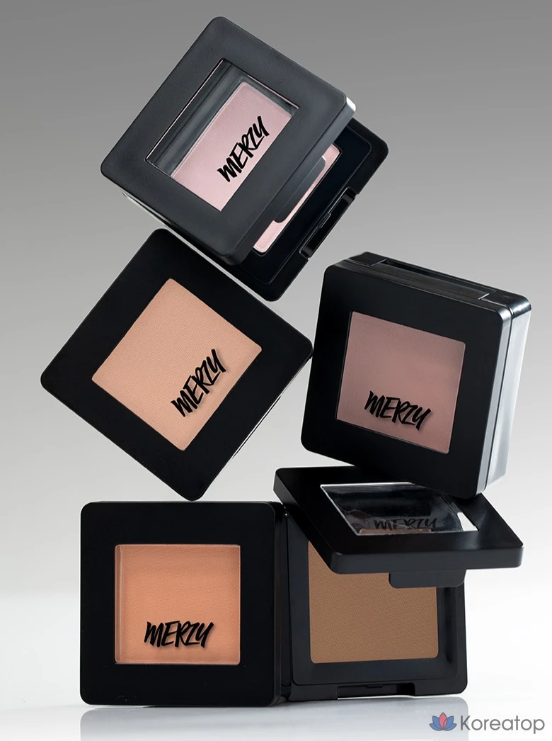 Тени для век MERZY The First Eyeshadow, оттенок E6 Lily Vanilla, 1 шт., фото 5