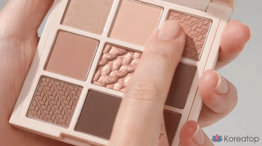 Палитра для век Holika Holika My Fave Mood Eye Palette, оттенок Knit Knit, 1 шт., фото 4