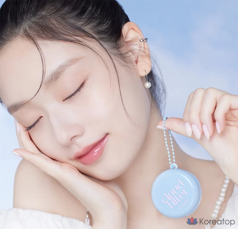 Кушон Etude House Cloud Filter Cushion Foundation, оттенок 17 Fair, 15 г, 1 шт.