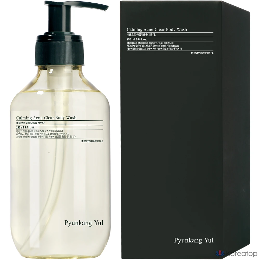 Очищающий гель для душа Pyunkang Yul Calming Acne Clear Body Wash, 290 мл, 1 шт.