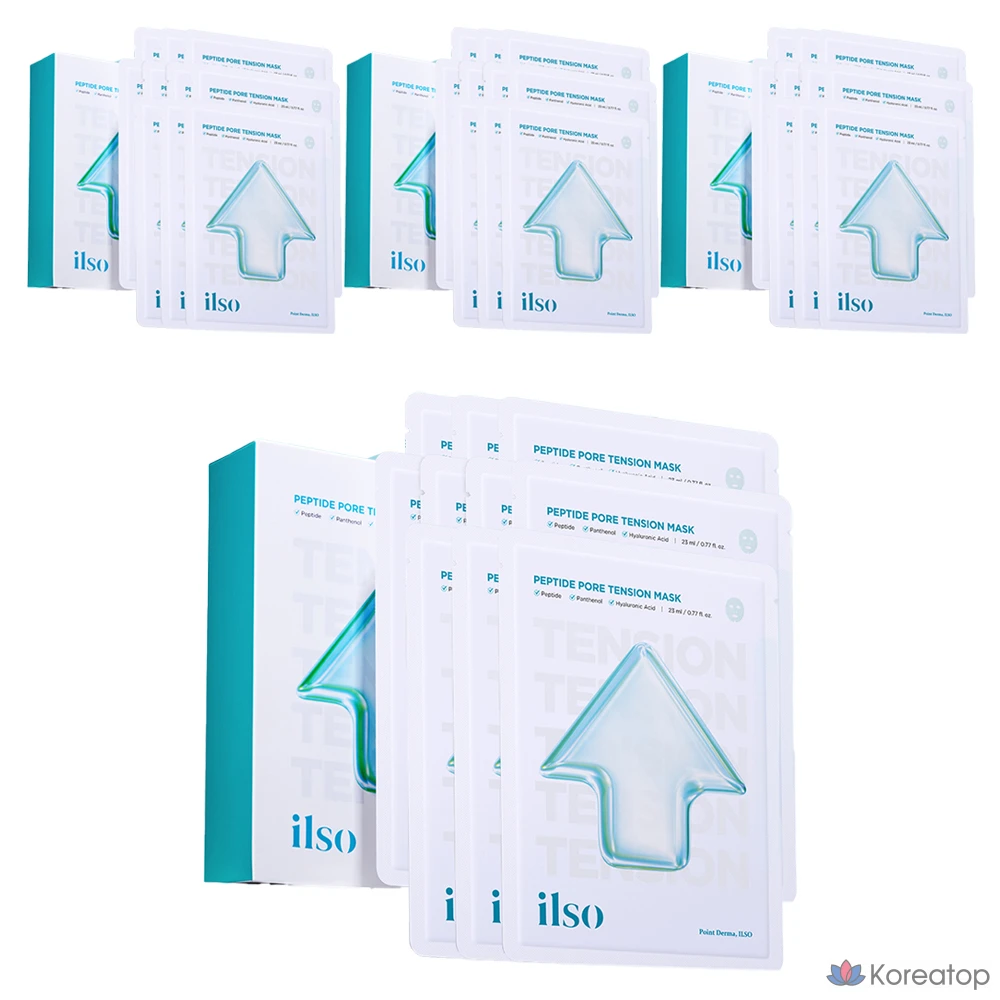 Тканевая маска для лица Ilso Peptide Pore Tension Mask, 40 шт.