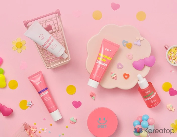 Крем для век O!GETi Pink Collagen Eye Cream, 30 мл, 1 шт.