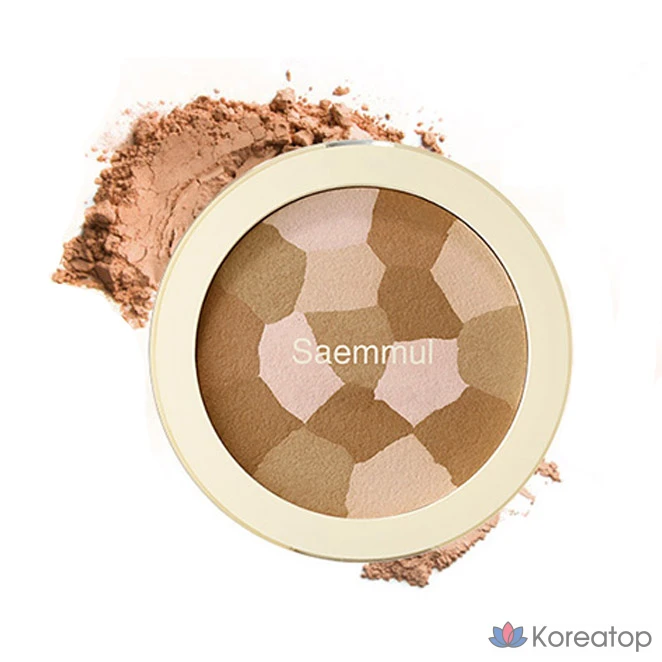 Широкий мульти-шейдинг The Saem Saemmul Luminous Multi Shading, оттенок Mixed Color, 8 г, 1 шт.