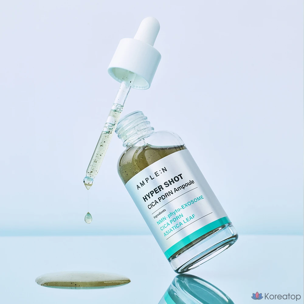 Ампульная сыворотка AMPLE:N Hyper Shot Cica PDRN Ampoule, 50 мл, 1 шт.