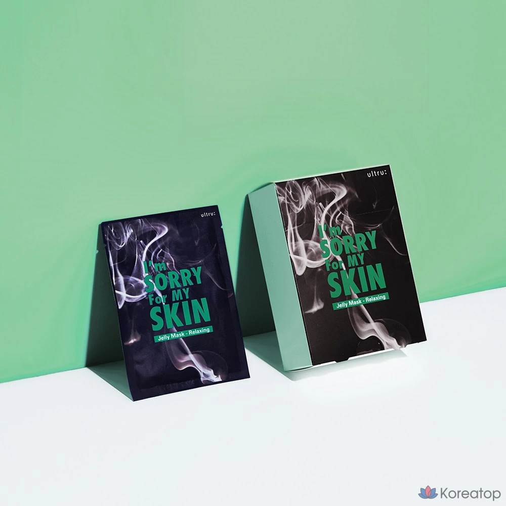 Тканевая маска для лица I'm Sorry for My Skin Skin Soothing Moisturizing Relaxing Jelly Mask, 20 шт., фото 2
