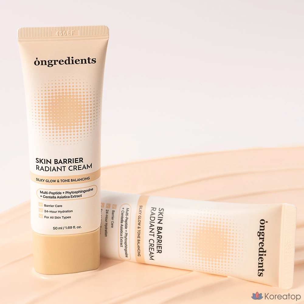 Крем для лица Ongredients Skin Barrier Radiant Cream SPF50+ PA++++, 50 мл, 1 шт.