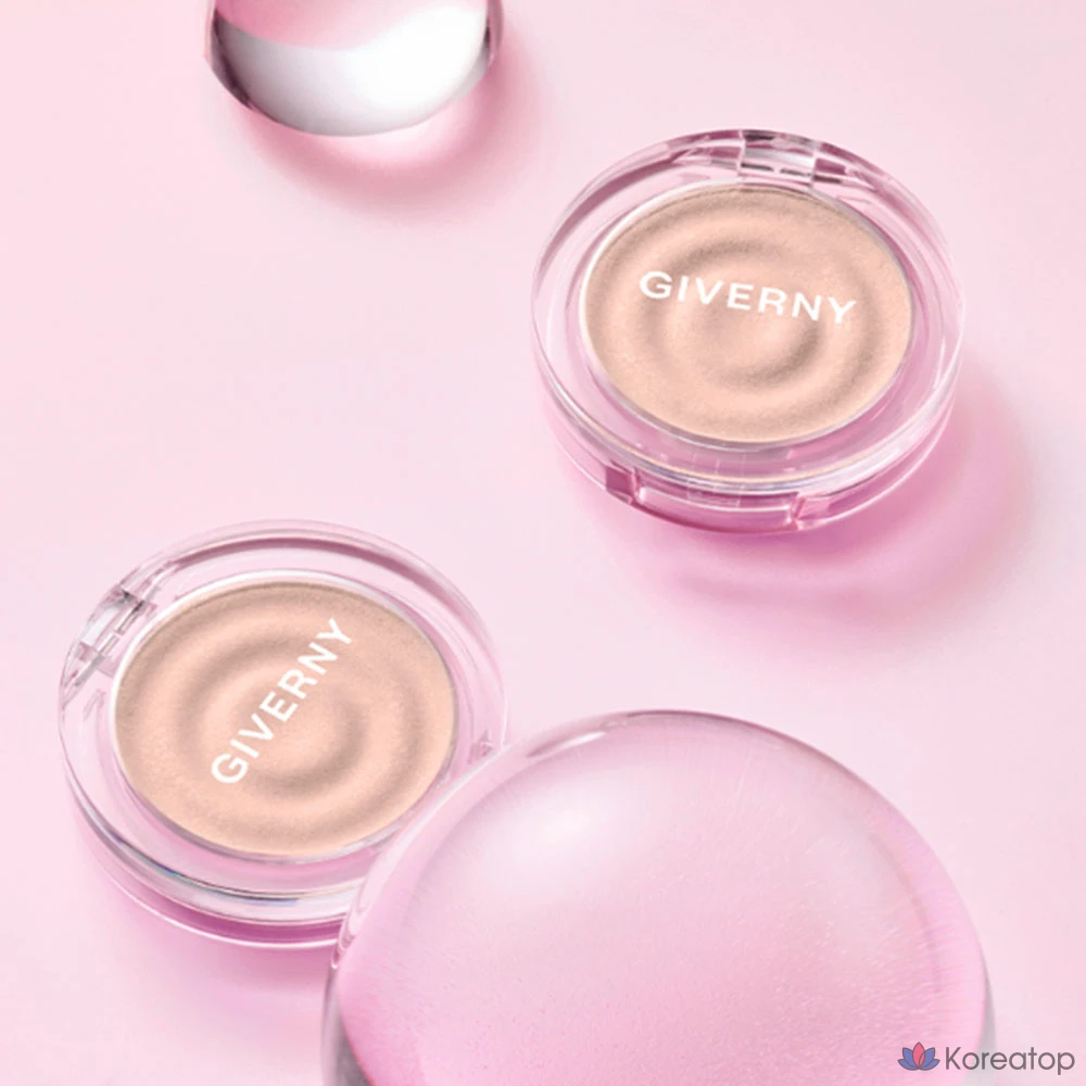 Хайлайтер Giverny Dewy Voluming Highlighter, оттенок 01 Ceramic Champagne, 3 г, 1 шт.