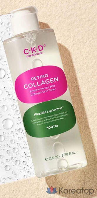 Тонер CKD Retinocollagen Low Molecular 300 Collagen Gel Toner, 250 мл, 1 шт.