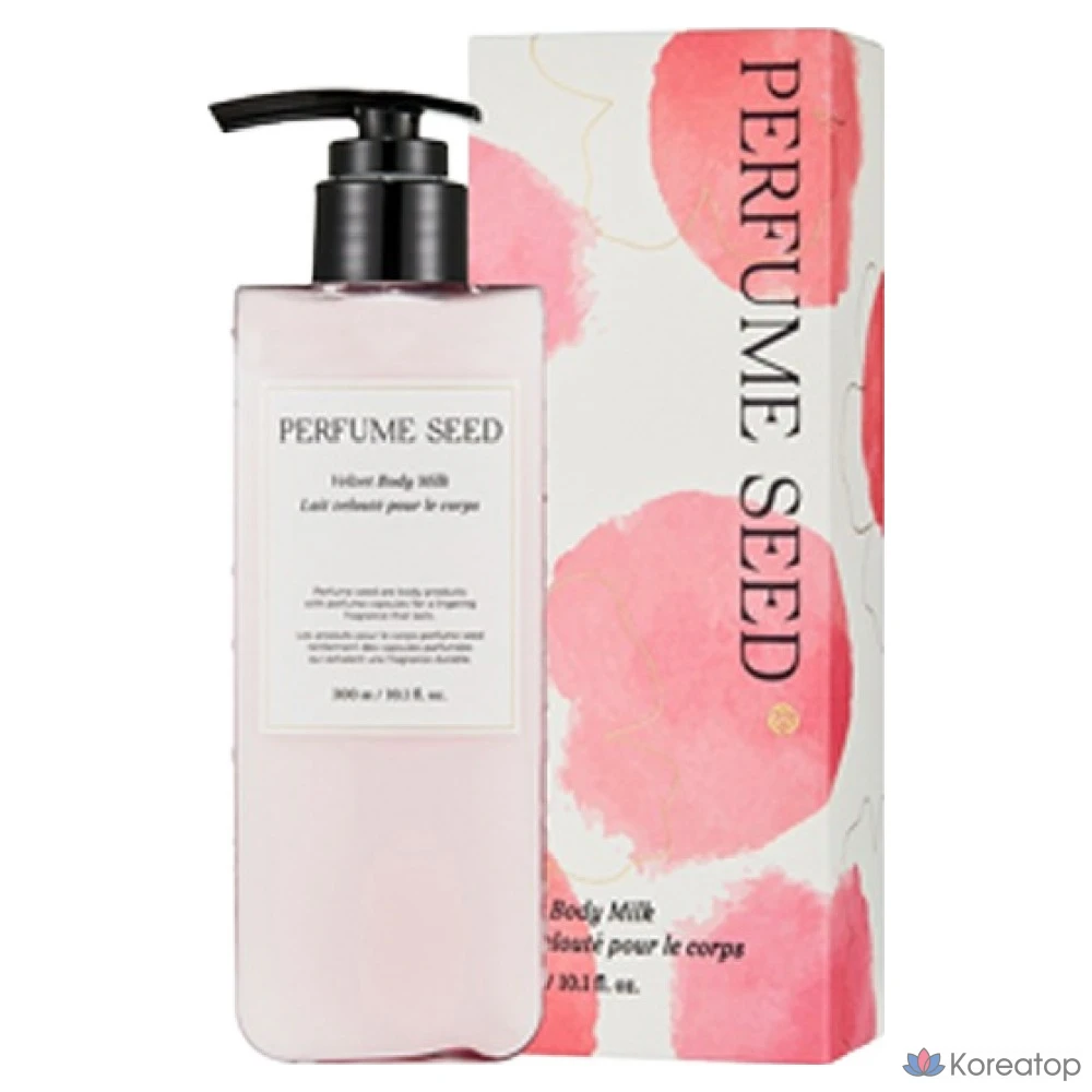Молочко для тела The Face Shop Perfume Seed Velvet Body Milk, 300 мл, 1 шт.
