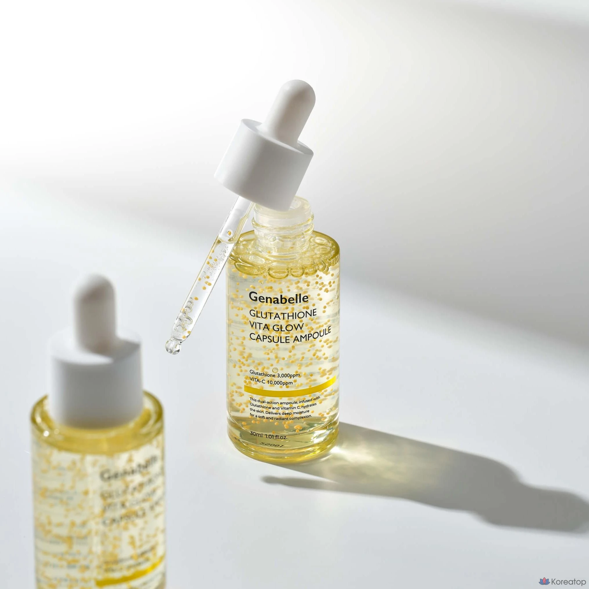 Ампульная сыворотка Genabelle Glutathione Vita Glow Capsule Ampoule, 30 мл, 1 шт.
