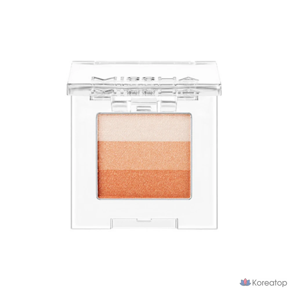 Тройные тени для век Missha Triple Shadow #8 Orange Parade, 2 г, 1 шт.
