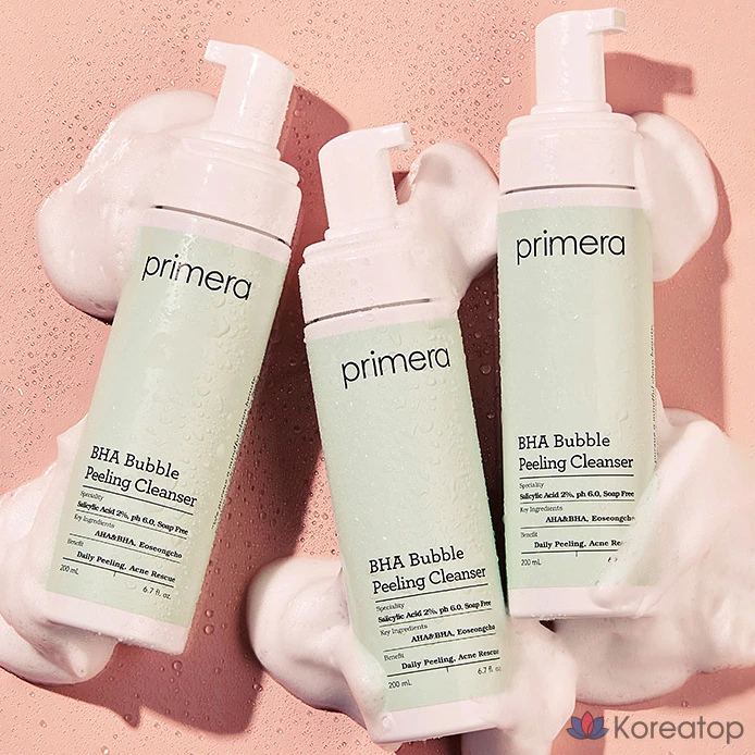 Пилинг-пенка PRIMERA Baha Bubble Peeling Cleanser, 200 мл, 1 шт.