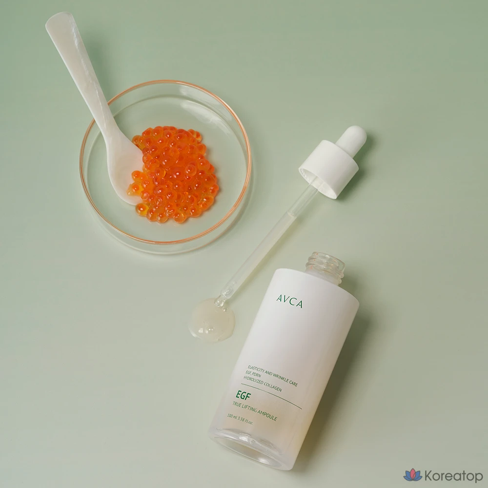 Ампульная сыворотка AVCA True Lifting EGF Elasticity Ampoule, 100 мл, 1 шт.