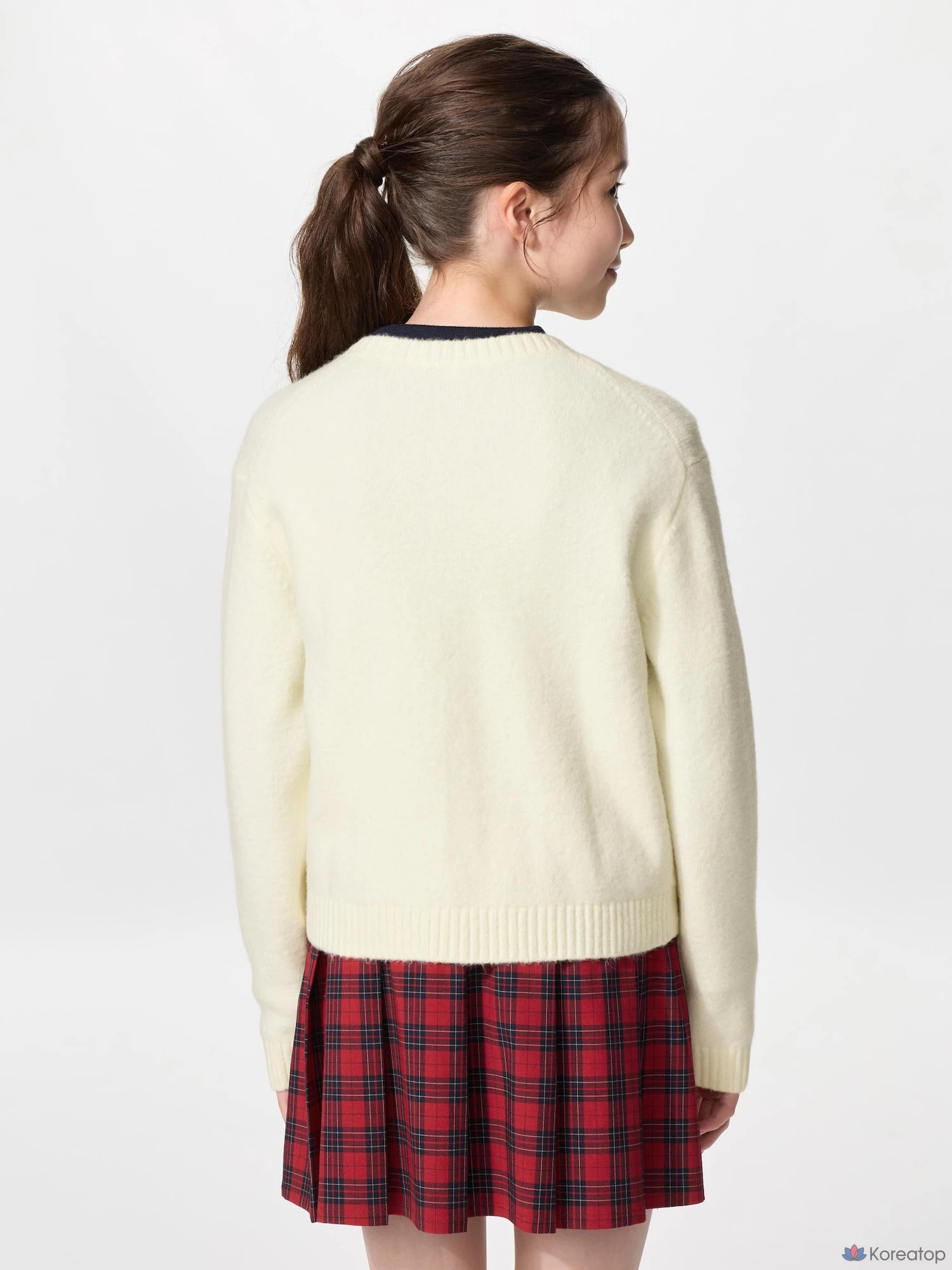 Кардиган для девочек Uniqlo Souffle Yarn Cardigan