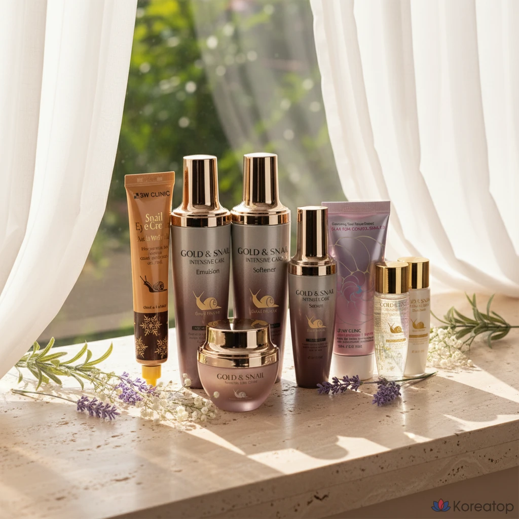 Набор для ухода 3W Clinic Snail Functional Cosmetics, 1 шт.