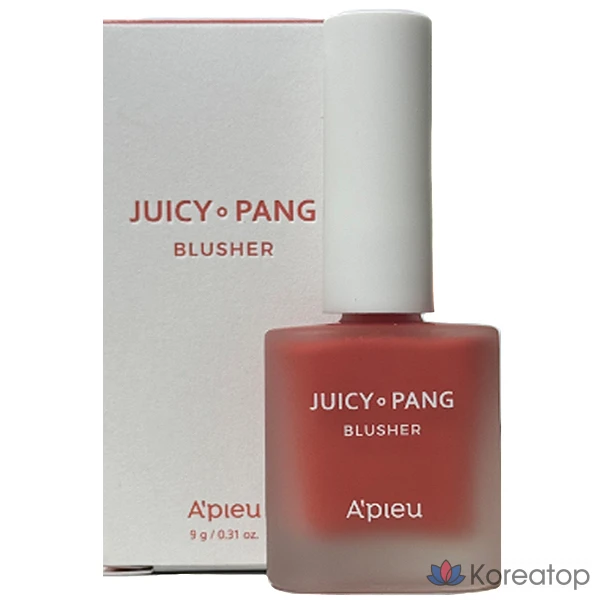 Бальзам для щек A'Pieu Juicy Pang Water Blusher, оттенок CR02, 8 г, 1 шт.